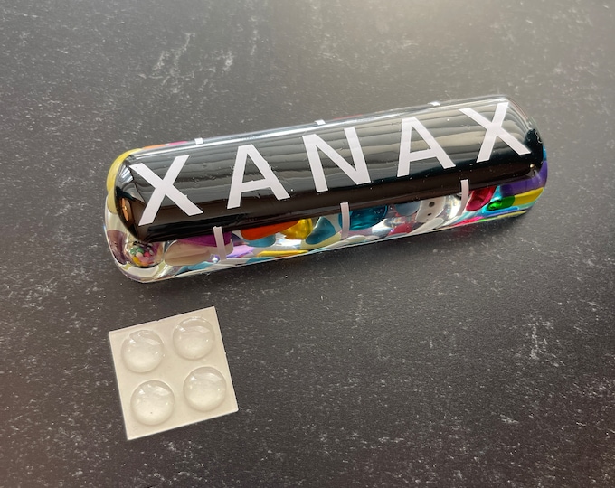 Black Top - Mini Customizable XanaX Paperweight