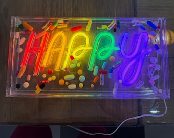 One & Done Neon/LED Chill Pill Sign (Single)