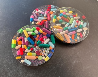 Multi Chill Pill Coaster (Single)