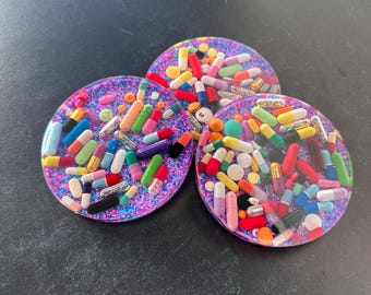 Supernova Chill Pill Coaster (Single)