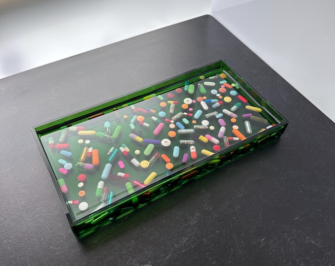 Chill Pill Low Tray - Green