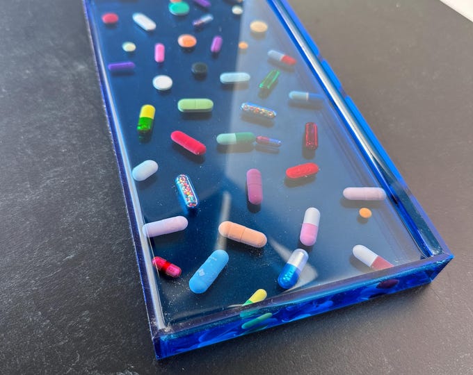 Colbalt Blue Chill Pill Low Tray