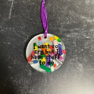 Sassy Ornament - I Want To Cry