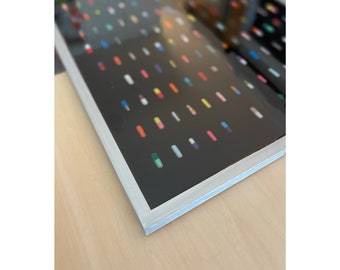 Custom Chill Pill Resin Art - Black Background