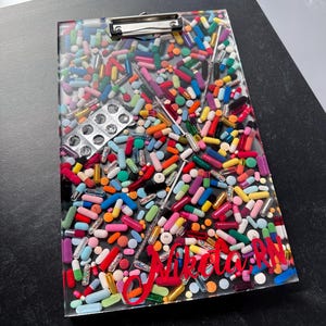 Overdose Chill Pill Clipboard