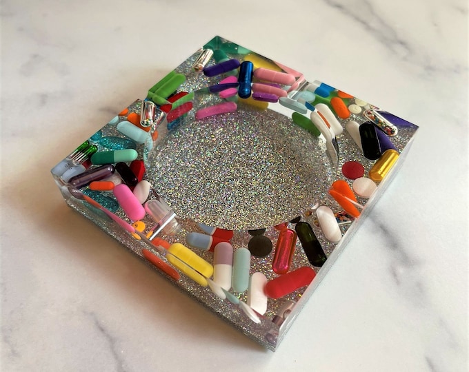 Large Disco Ball Chill Pill Ashtray
