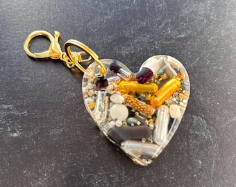 Heart Chill Pill Keychain - Great Gatsby