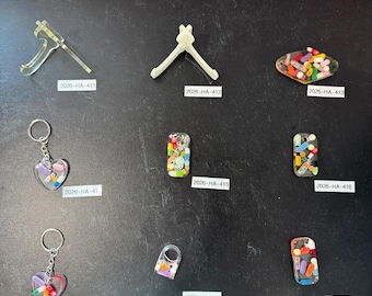 Ready to Ship Happy Accidents - Random Items, Keychains with Hardware (Single)
