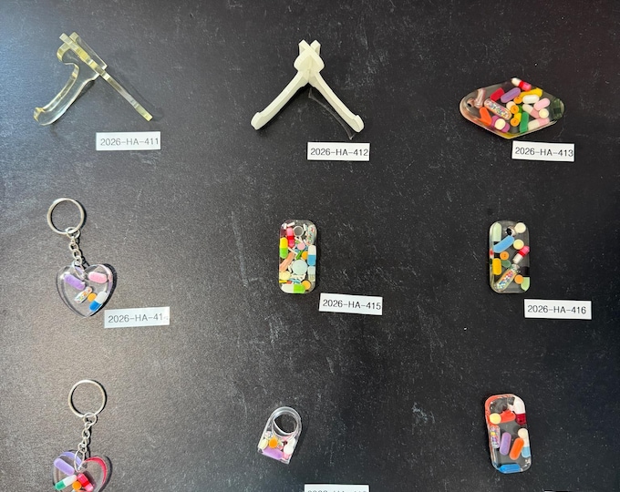 Ready to Ship Happy Accidents - Random Items, Keychains with Hardware (Single)