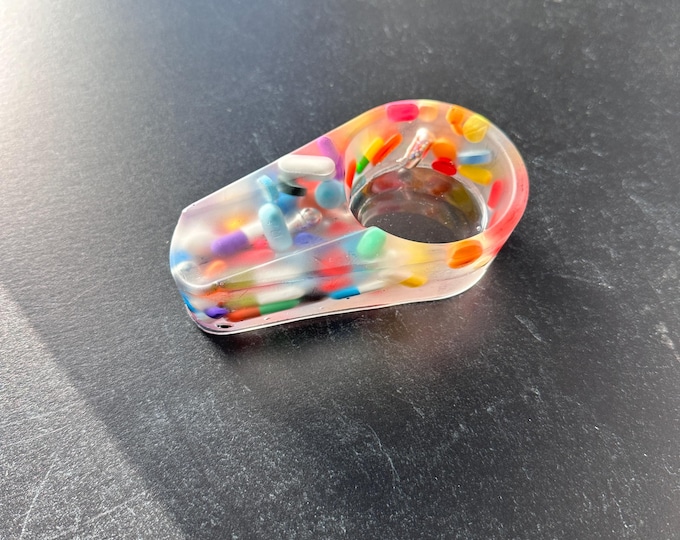 One & Done Clear Chill Pill Cigar Ashtray A (Single)