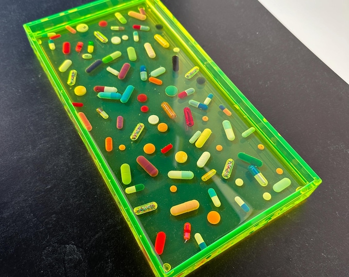 Neon Series Chill Pill Low Tray - Green