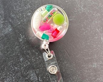 Watermelon Sugar Chill Pill Badge Reel - Single
