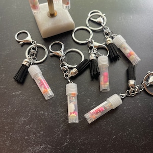 Vial Chill Pill Keychain