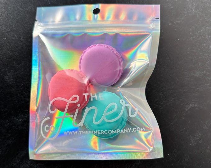 Macaron Pill Box - 3 Pack (Varied Colors)