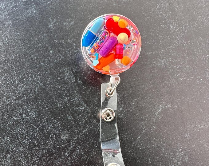 Finer Branded Chill Pill Badge Reel