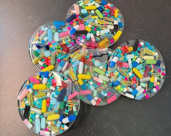 Razzle Dazzle Chill Pill Coaster (Single)