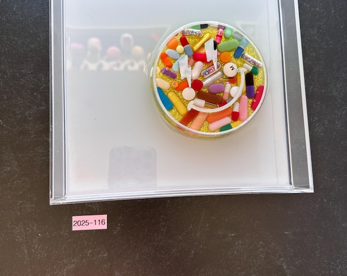 Happy Accident 8x8 Smiley Art - 2025-116
