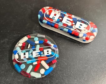 Custom Logo Chill Pill Paperweight or Coaster