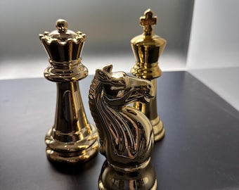 Unique Original - Metallic Chess Piece
