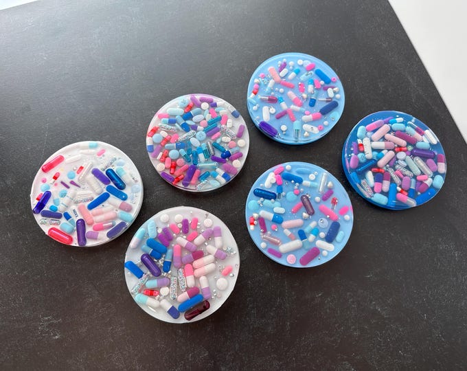 Happy Accident Coaster - Pastel (single)