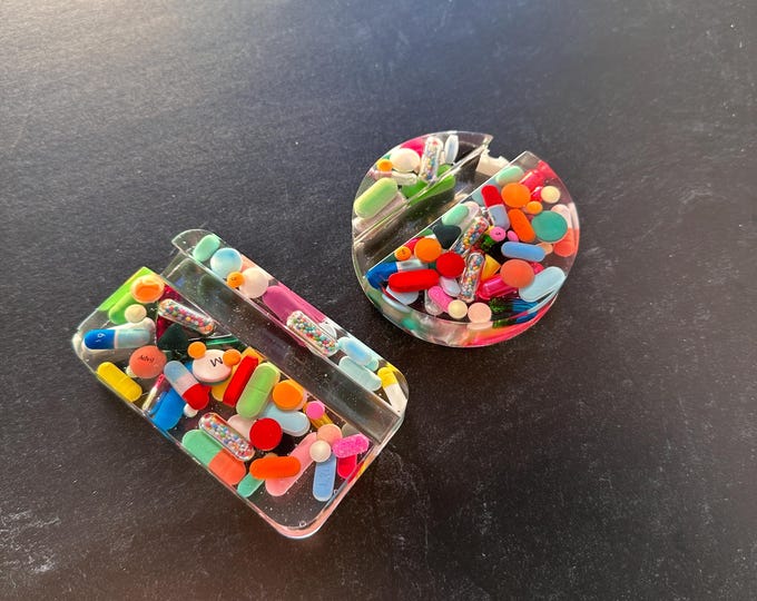 Chill Pill Phone, Tablet, or Business Card Holder without Sprinkles (Single)