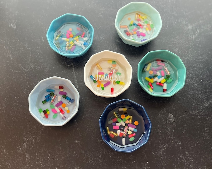 Geometric Chill Pill Ring Dish