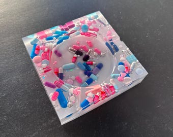 Large Pastel Chill Pill Ashtray