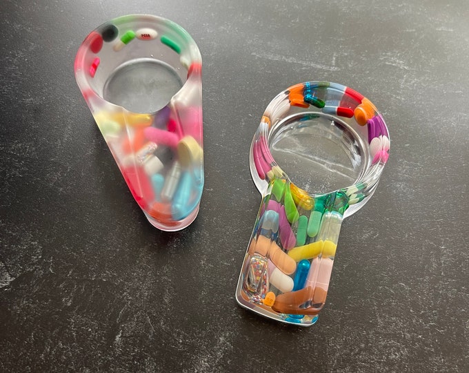 Clear Chill Pill Cigar Ashtray