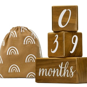 wooden milestone blocks – Pearhead