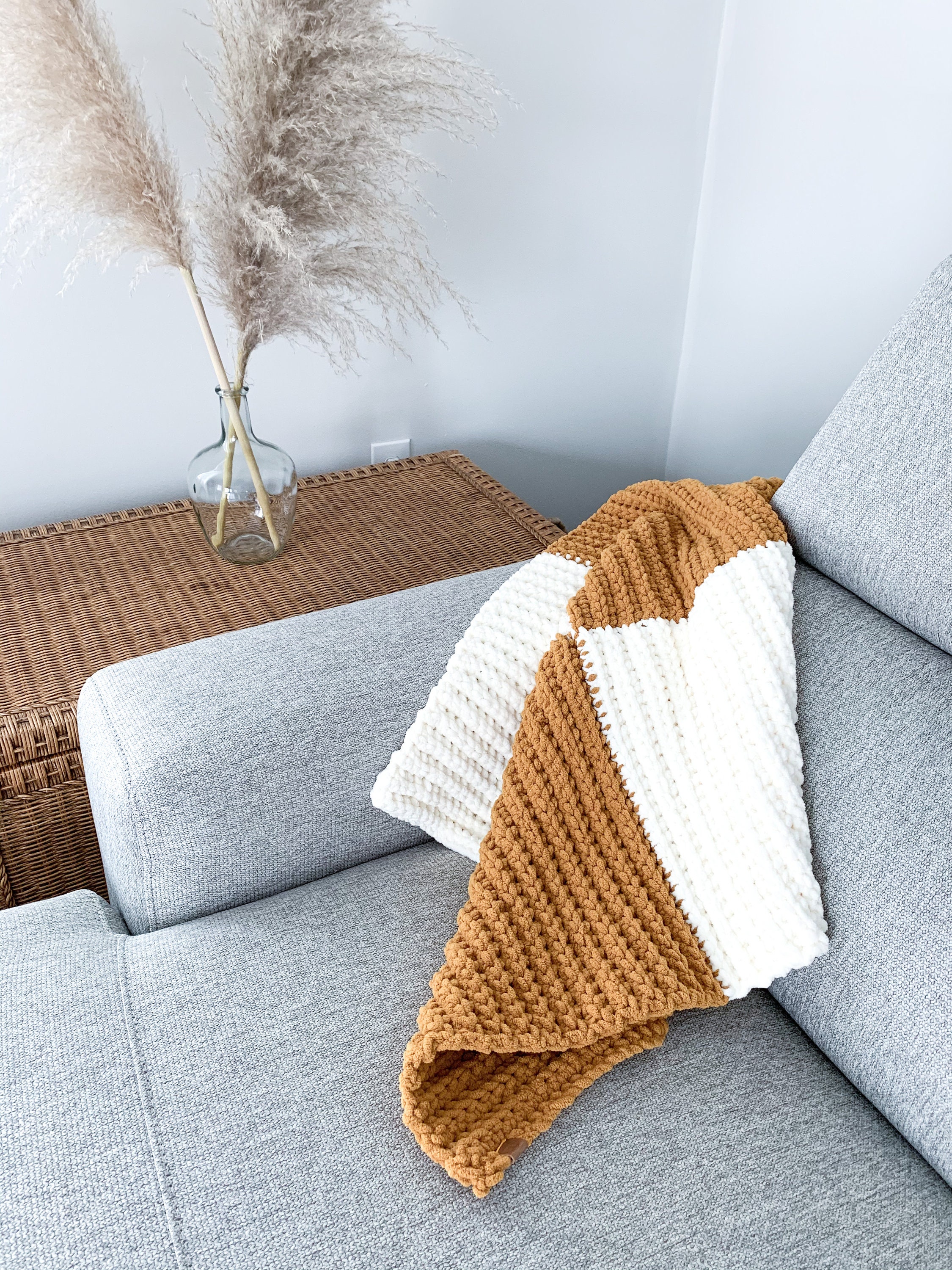 Handmade Throw Blankets Etsy