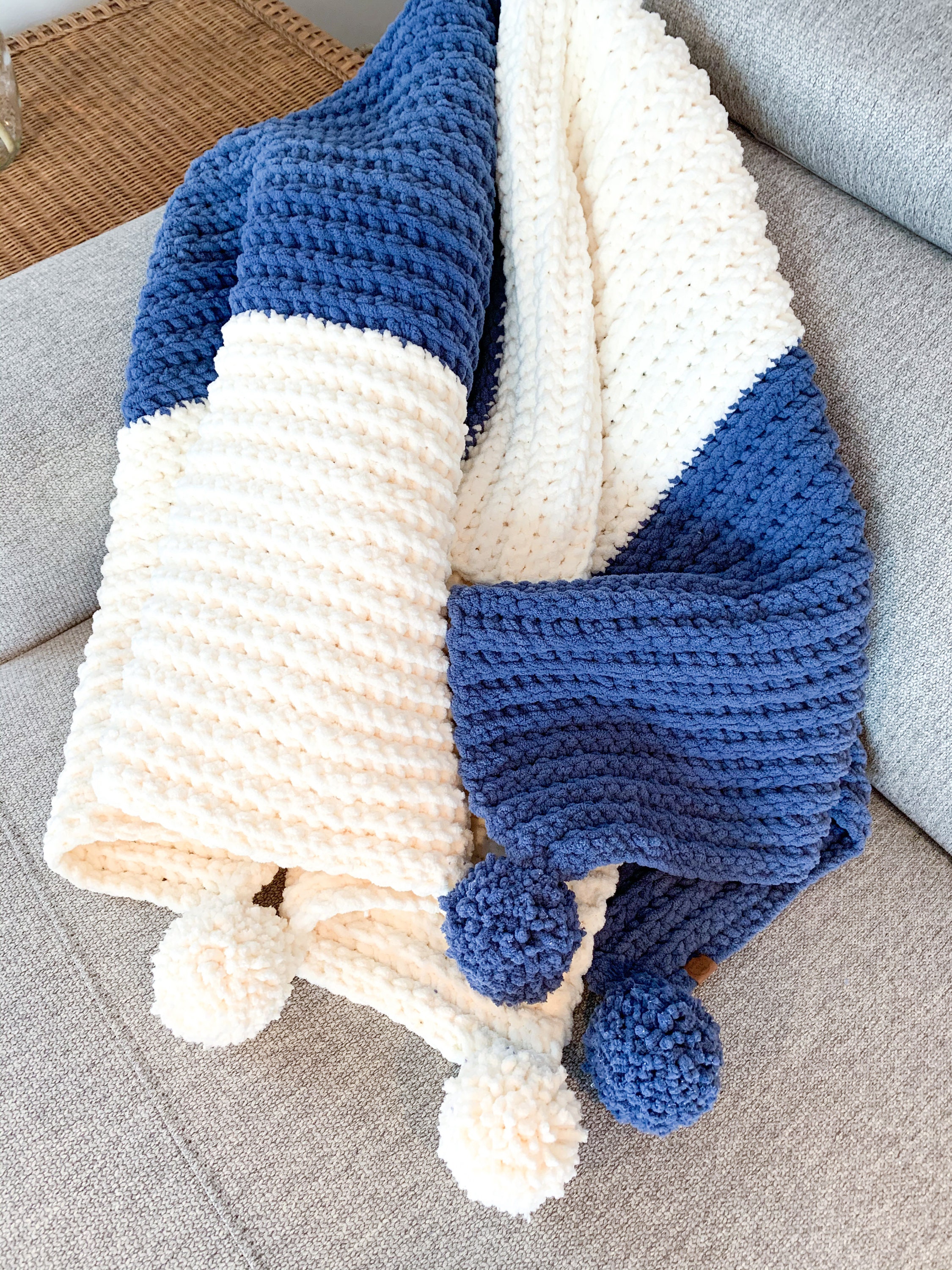 Handmade Throw Blankets Etsy