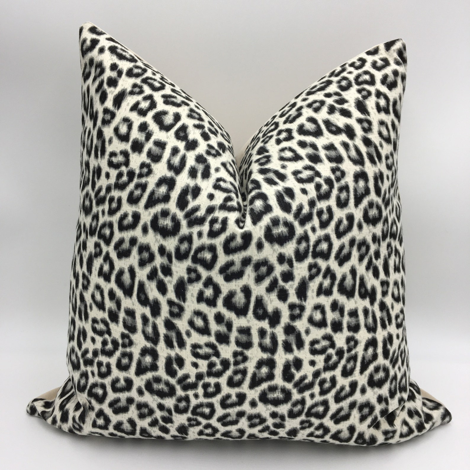 Leopard Animal Print Pillow Covers Etsy