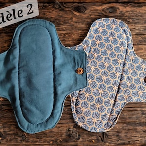 Waschbare, abfallfreie, wiederverwendbare Damenbinde – Slipeinlage – für leichte Blutung – Periodenschutz