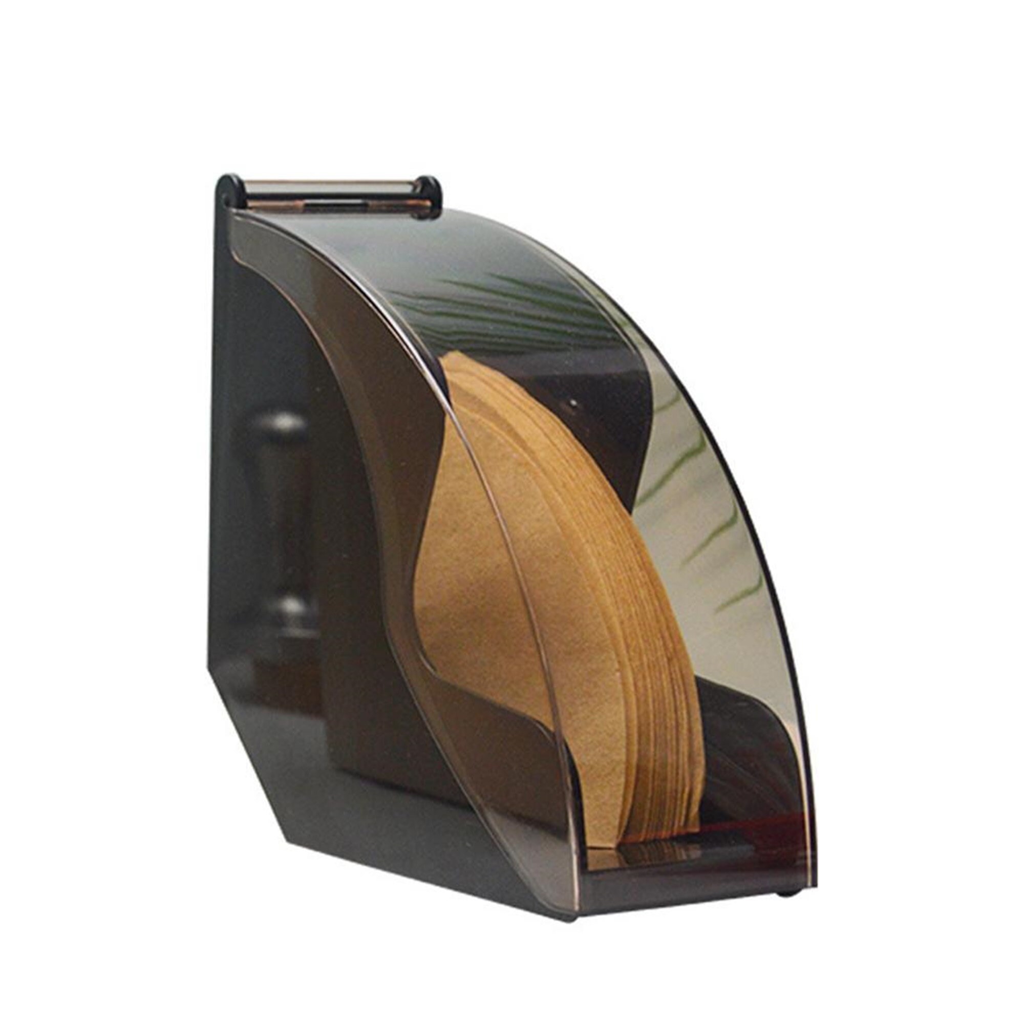 New Coffee Filter Paper Storage Box Space Saving Wooden Etsy