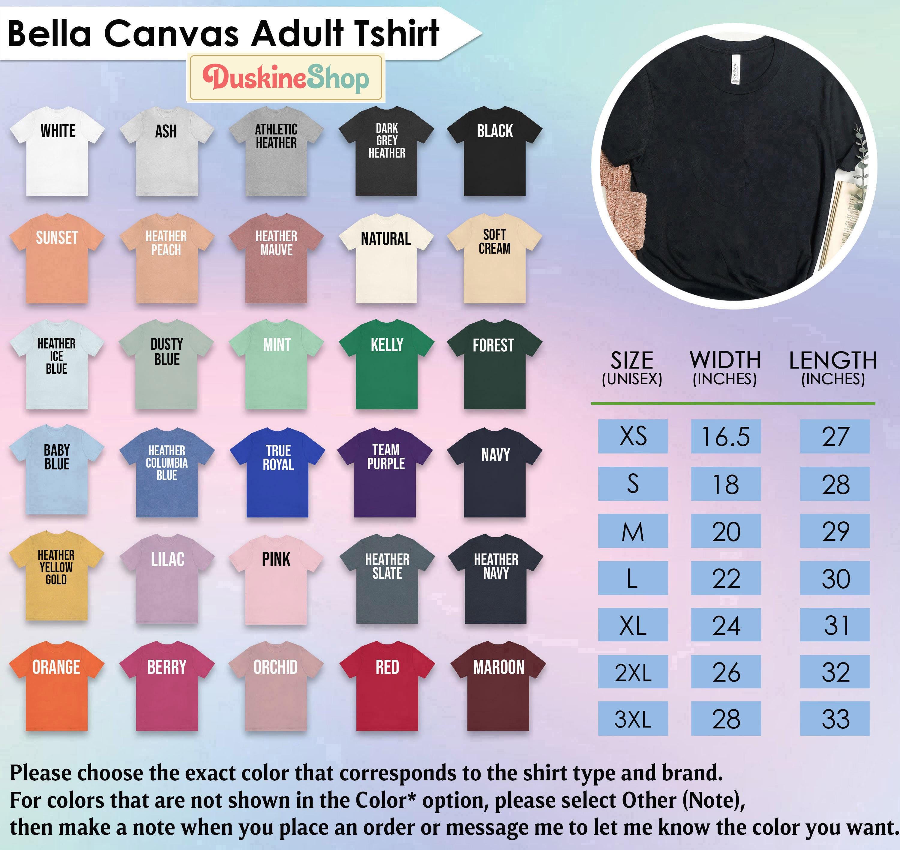 Gildan vs Bella Canvas vs Comfort Colors
