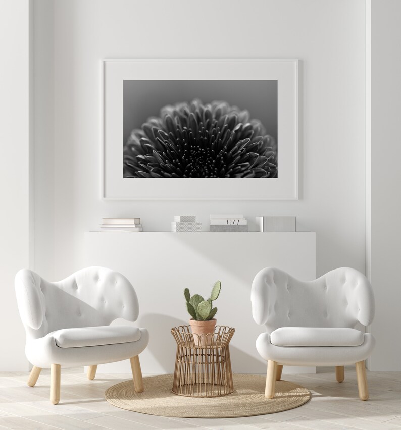 Black and White Mum Print Downloadable Wall Decor - Etsy