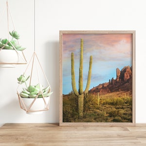 Lost Dutchman Landscape Photo | Downloadable Print | Superstition Mountains Arizona