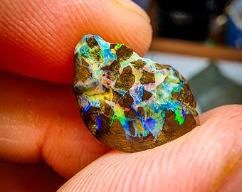 Opale boulder brute d'Australie, Queensland, 8.94 carats