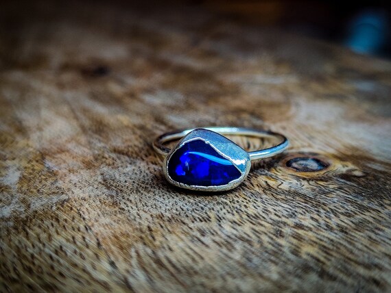 Anello opale hotsell nero