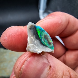 Australian Rough Black Opal from Lightning Ridge
