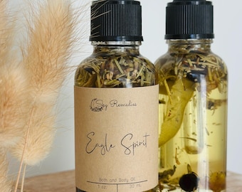 Eagle Spirit Oil, Totem Oil, Spirit Animal Oil, Ritual Oil, Anointing Oil, Intention oil, Spell oil, Conjuring oil