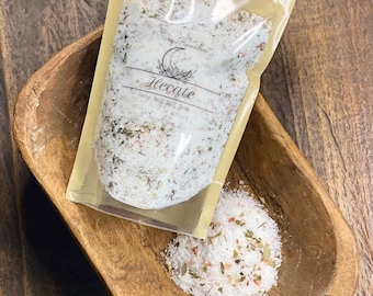 Hecate Bath Salt, Ritual Bath Salts, Goddess Hecate, Bath Tea Salts, Premium sea salts, Salt Bath, Tea Bath, Eucalyptus and mint bath salt