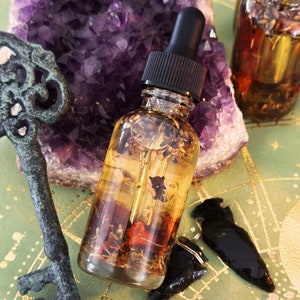 Evil Eye oil, evil eye repellent, jealousy repellent, envy stopper, block ill wishes, intention setting oil, ritual oil