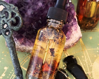 Evil Eye oil, evil eye repellent, jealousy repellent, envy stopper, block ill wishes, intention setting oil, ritual oil