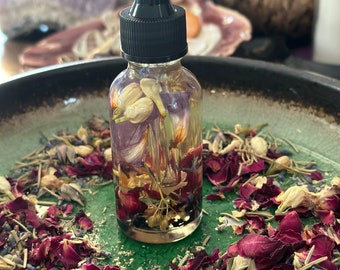 Custom Intention Spell Oil, Intuitively Created Intention Oil; Intention Oil, Spell Oil