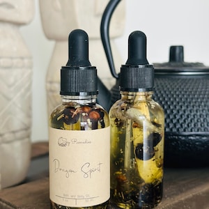 Dragon Spirit Oil, Totem Oil, Spirit Animal Oil, Ritual Oil, Anointing Oil, Intention oil, Spell oil, Conjuring oil