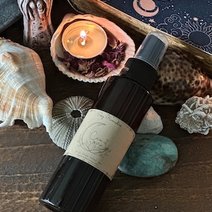 Coconut Spiritual Spray, ritual spray, spiritual offering, sea magick, lunar magick, protection spray, cleansing spray, purification spray