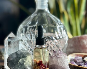 Guiding Light Oil, Guardian Angle Oil, Guide Communication, intention oil, ritual oil, spell oil, anointing oil, conjuring oil