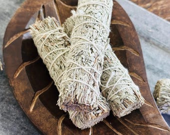 Blue Sage cleansing stick, Blue Sage smudge stick, smoke cleanse bundle, smudge bundle