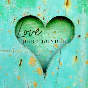 Love Herbs Bundle, Dried organic herbs, Ritual herbs, Witchy herbs, Spell Herbs, Magikal herbs